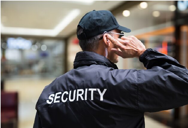 armed security guards at Antelope Valley.